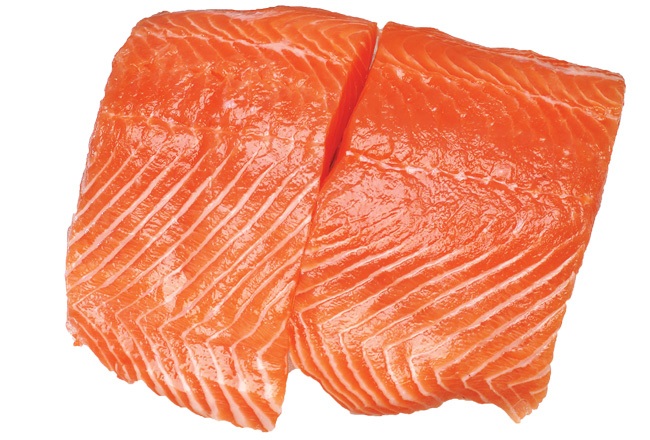 Salmon - tummy-flattening foods - Women's Health & Fitness